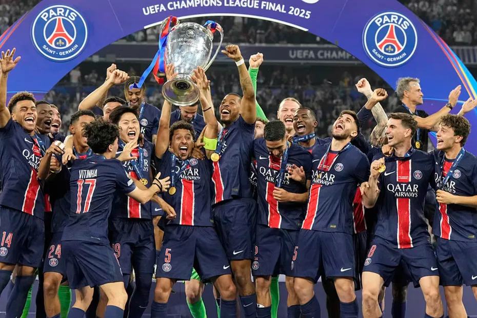 Finale de la ligue des  Champions  2025: Paris Saint Germain tient sa première étoile.